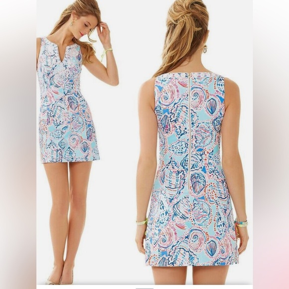 Lilly Pulitzer ‘Shell Me About It’ Gabby Shift Dress size 2 - Picture 1 of 12